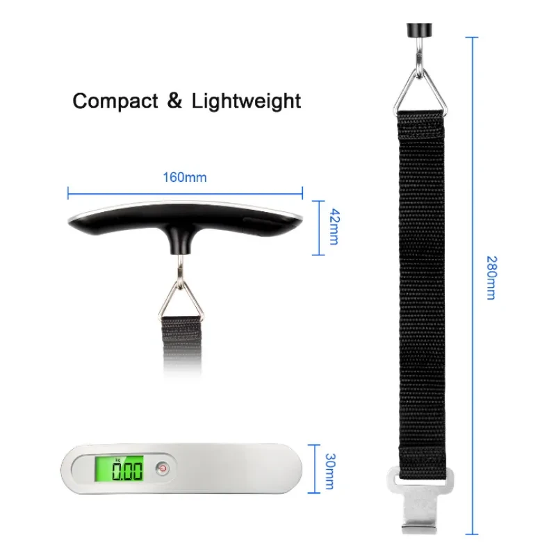 Portable Electronic Luggage Scale