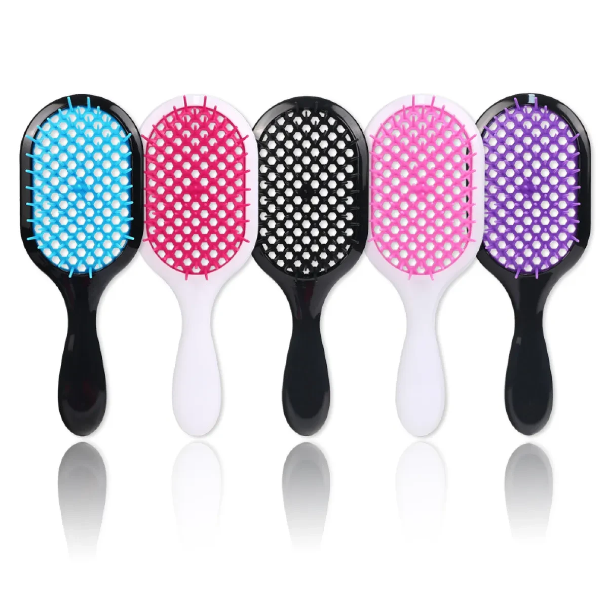 1pcs Hollow Out Detangling Hair Brush