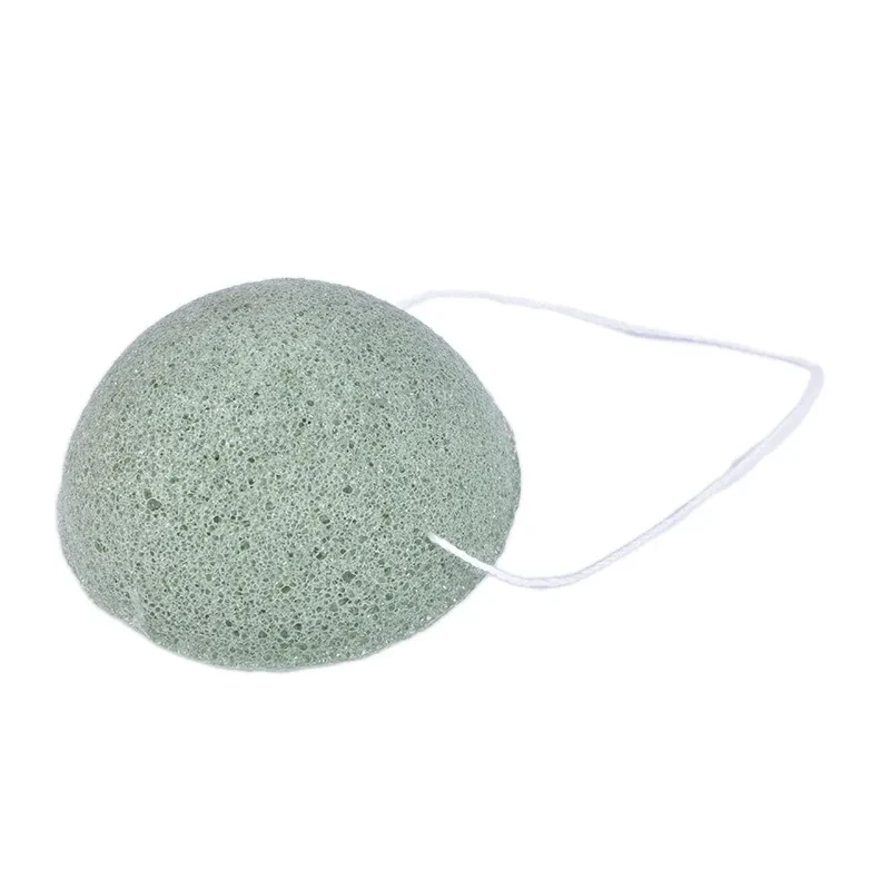 Konjac Face Wash And Bamboo Charcoal Cleansing