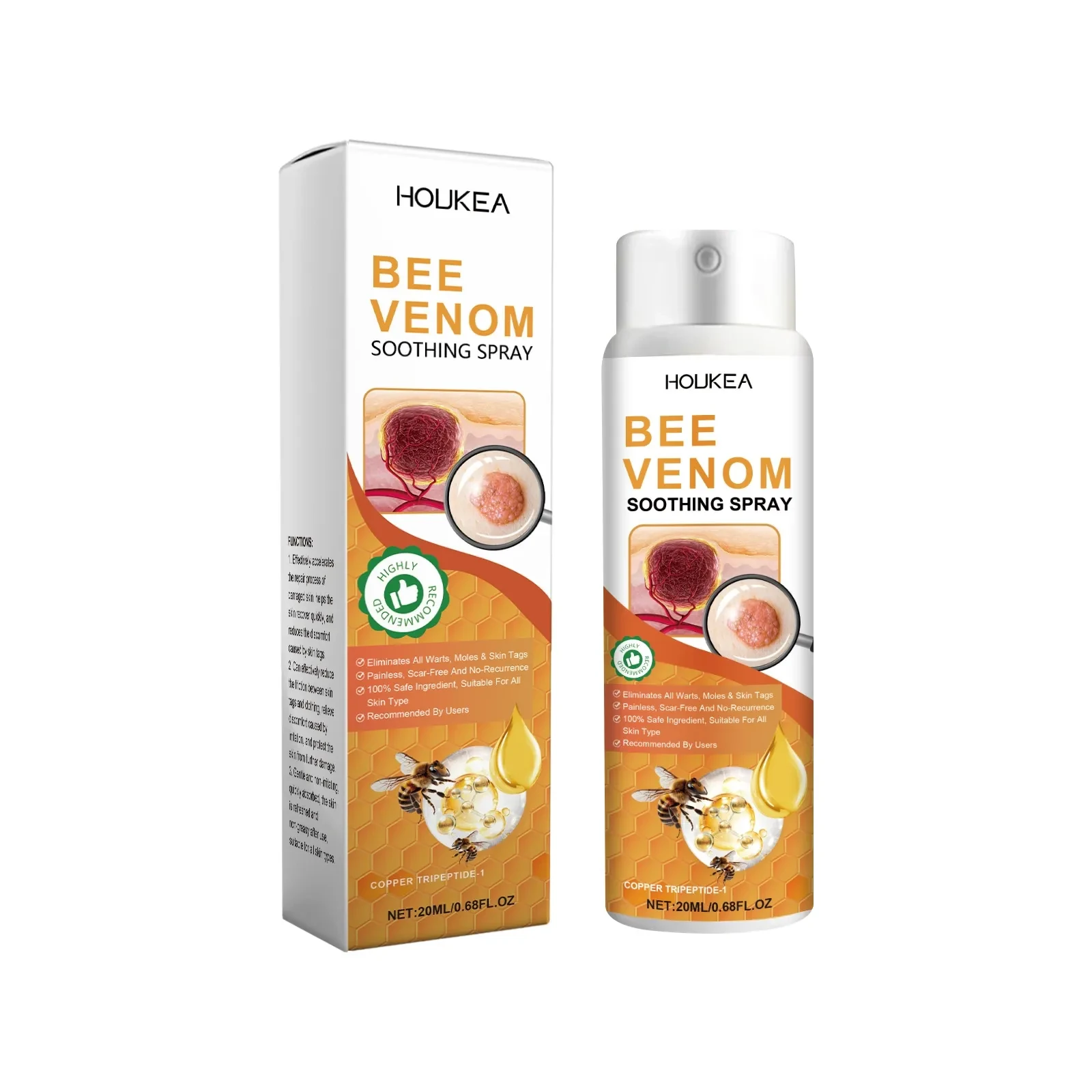 Spray For Wart Removal And Skin Care