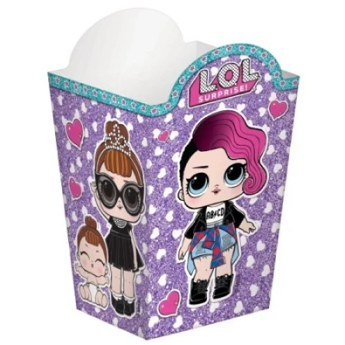 Popcorn Container - Lol Surprise (8 units) - Pack of 8