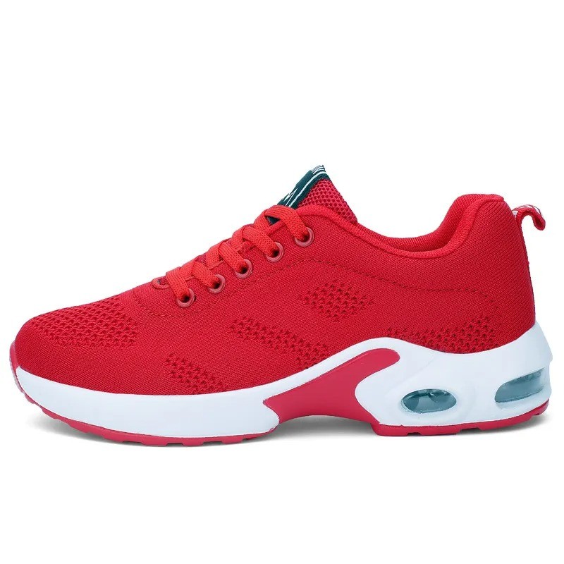 Women's Breathable Lightweight Cushioned Lace-Up Sneakers