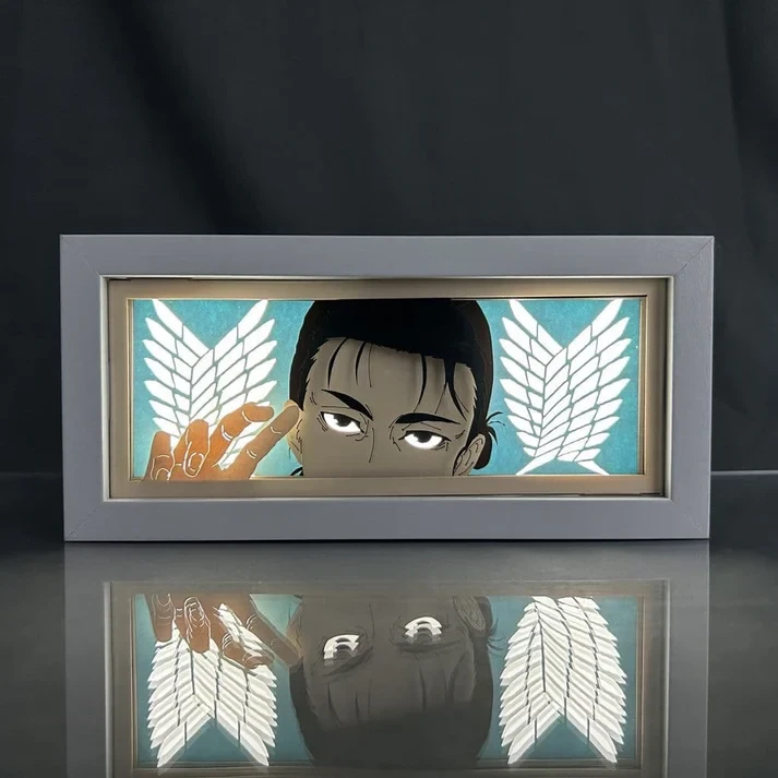 Attack on Titan Eren Light Box