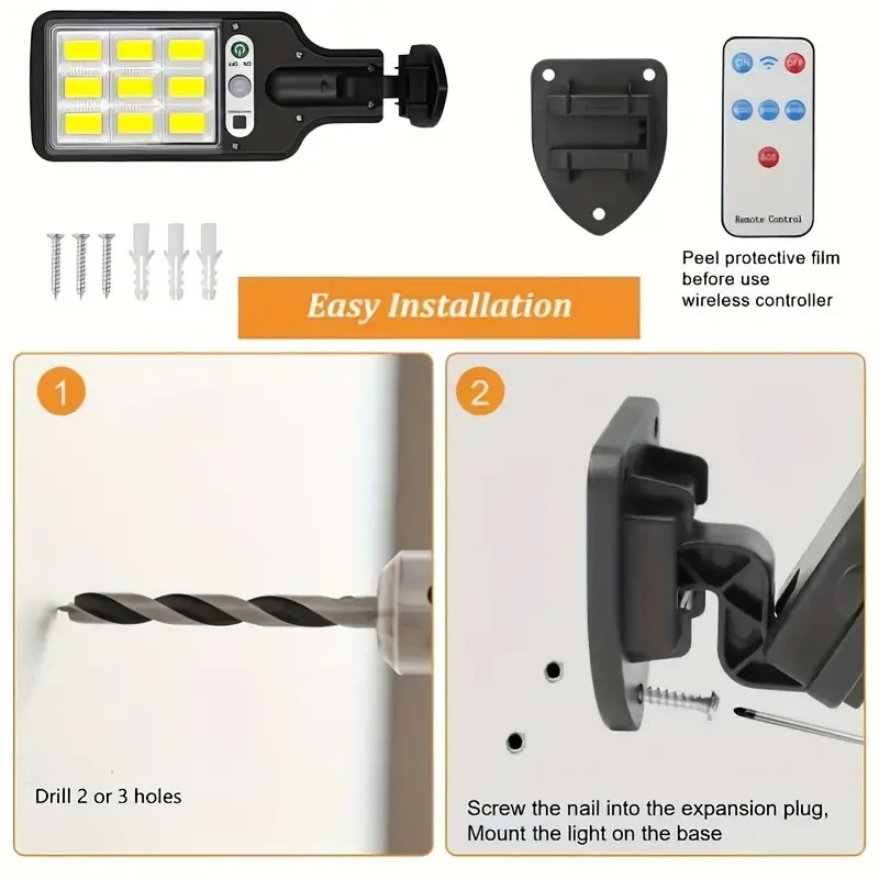 Solar-Powered Street Lamp Pro