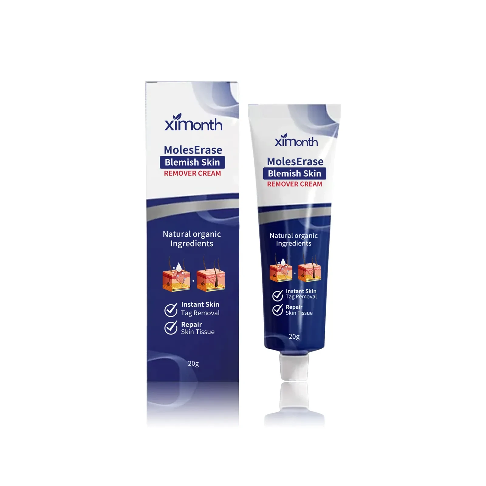 Wart Skin Cleaning Repair Fade Mole Flesh Bump