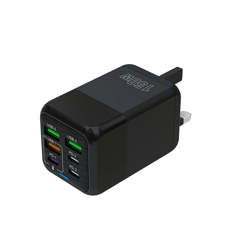 Xiaomi 150W 6-Port Fast Charger Wall Adapter - PD QC 3.0
