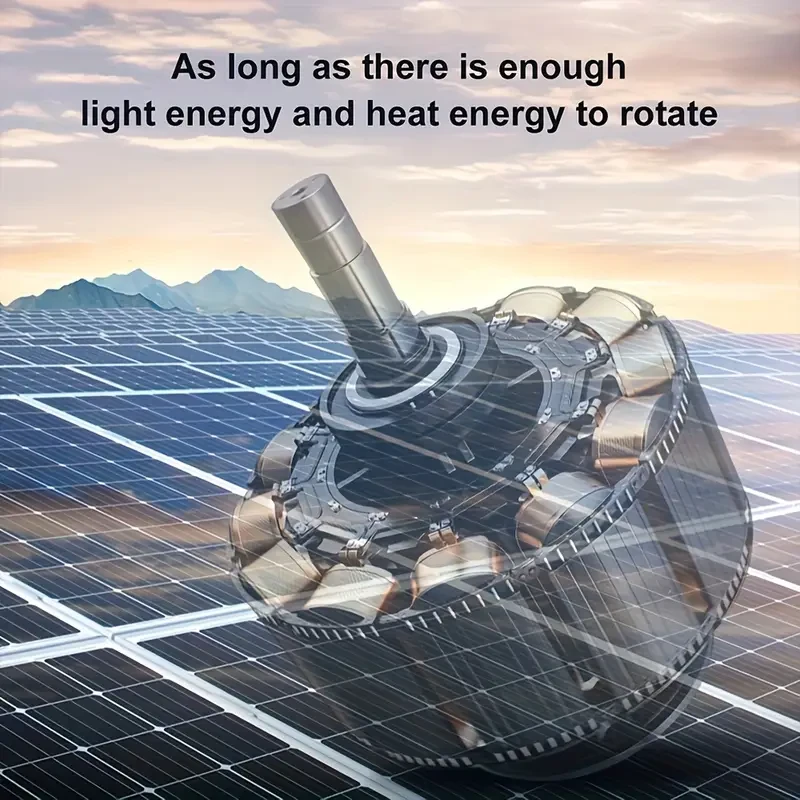 Solar Rotating Car Air Freshener Perfume Diffuser