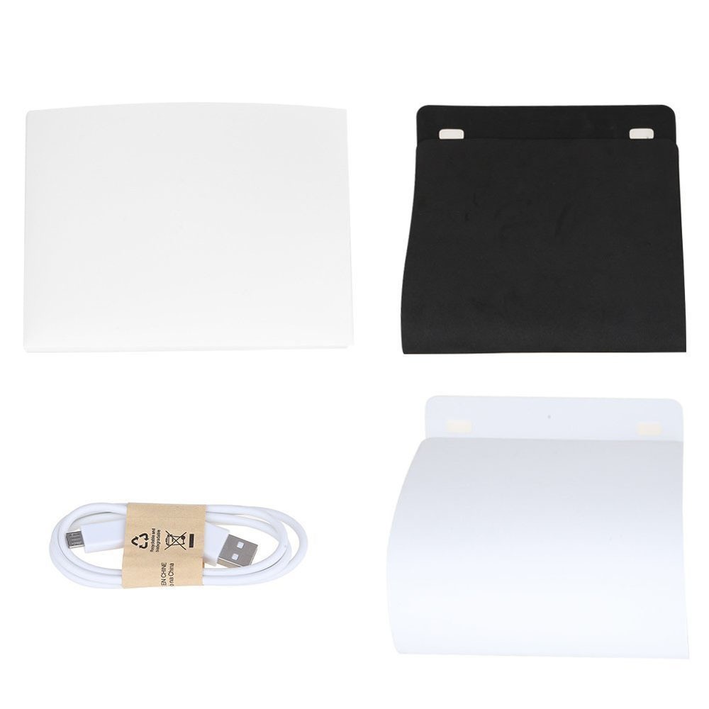 40cm Studio Portable Folding LED Photo Light Box Mini Still Life Shooting Table Soft Box