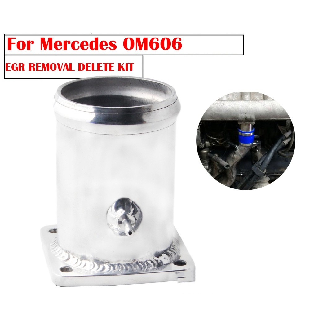 Car Modification EGR Exhaust Gas Recycling Valve Disassembly Pipe