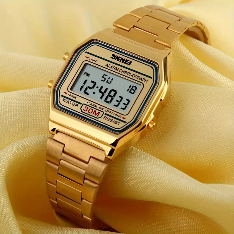 SKMEI Multifunctional Waterproof Timing Electronic Watch