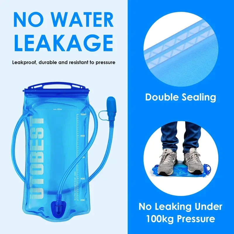 Single Pack EVA Hydration Bladder for Hiking Backpack