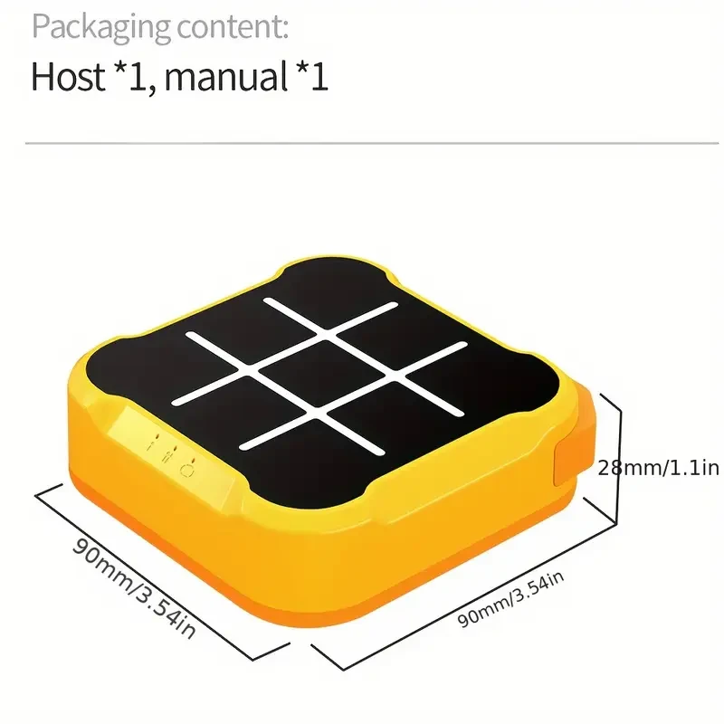 Portable Tic-Tac-Toe Game - Intermediate Skill Level