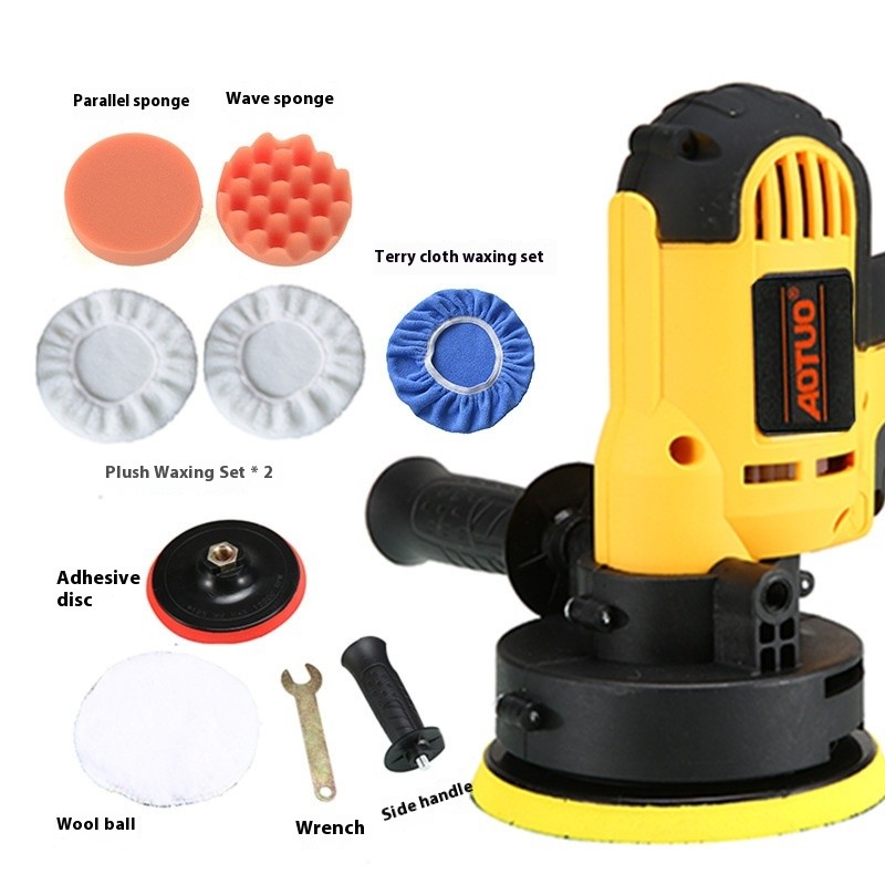 110V Car Beauty Shop Polishing Machine 9-piece Set