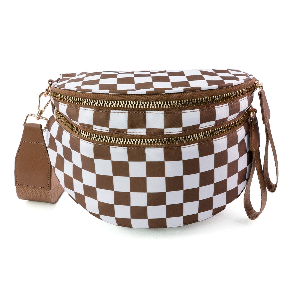 ashionable All-match Oxford Cloth Large Capacity Waist Bag