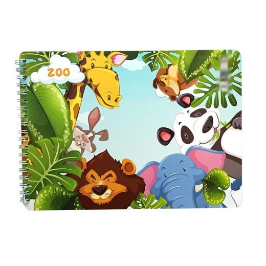 Children's Quiet Book Baby Literacy Card