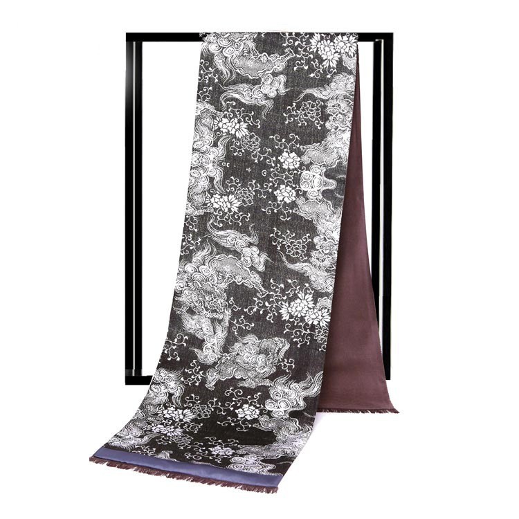 Double Men's Scarf