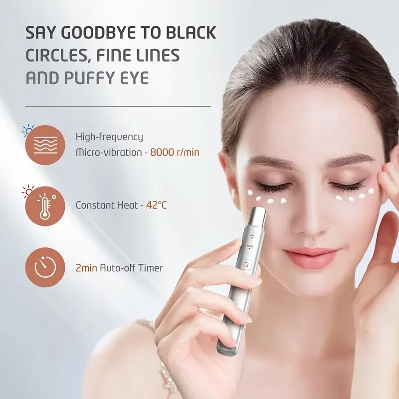 SEJOY Eye & Face Massager Pen, Lip Care, Perfect For A Valentine'S Day Gift!