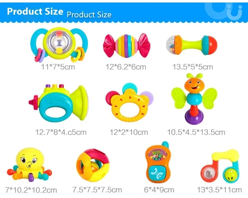 Baby Rattle Baby Hand Grasping Toy