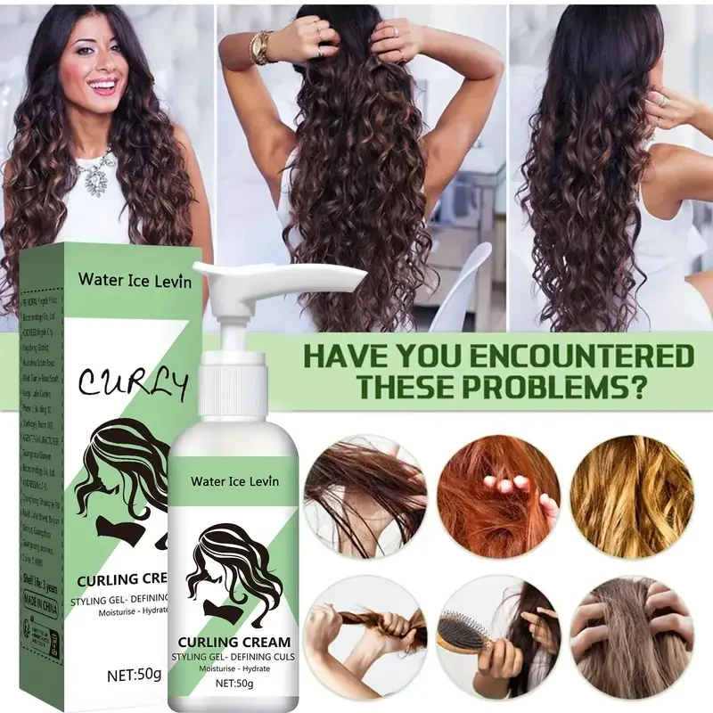 50g Elastic Styling Cream: Moisturizing