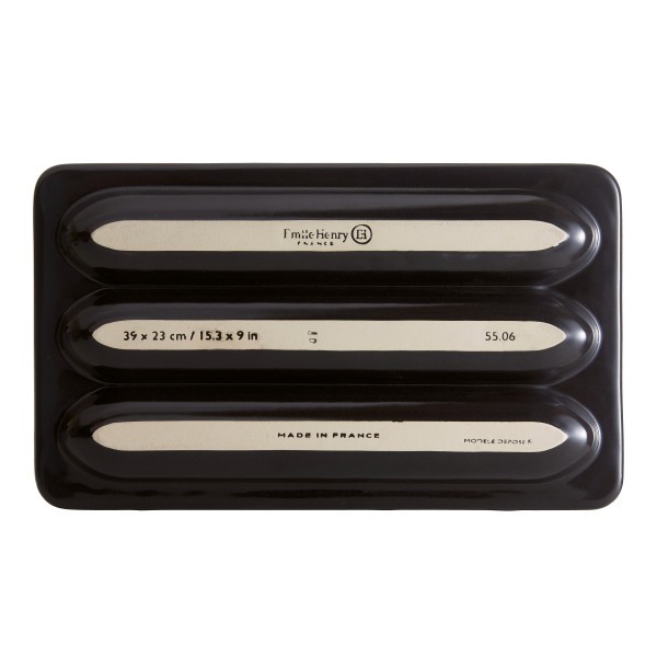 Baguette Bread Baker - Charcoal - Emile Henry