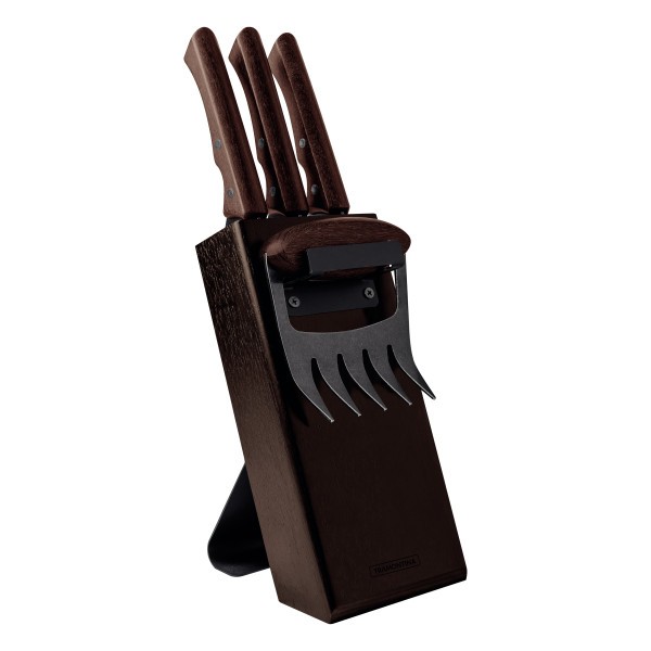 Churrasco Black Barbecue Set 5 Piece - Tramontina