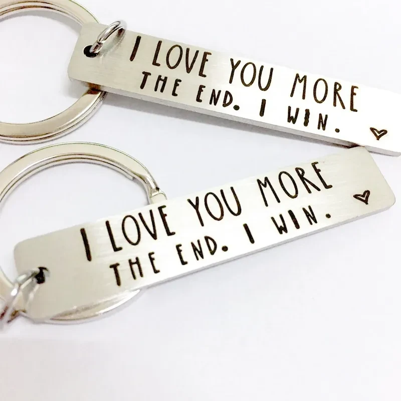 Stainless Steel Keychain Female Personality Trend