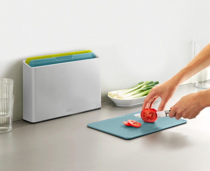 3pc Chopping Board Set w/Case  - Joseph Joseph Duo
