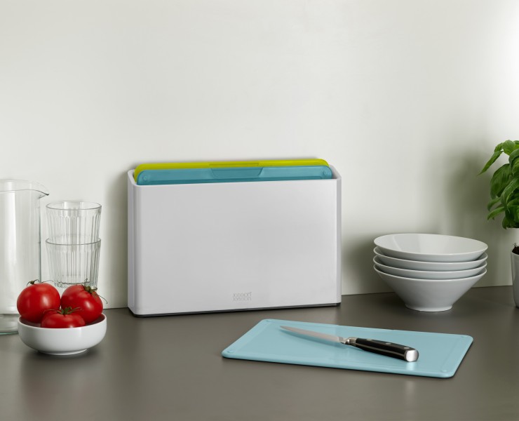 3pc Chopping Board Set w/Case  - Joseph Joseph Duo