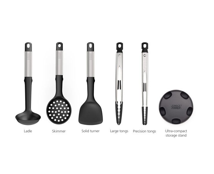 Elevate Fusion 5 Piece Silicone Set With Stand  - Joseph Joseph
