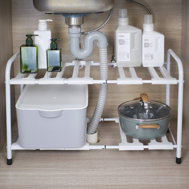 Kitchen Supplies Retractable Shelf