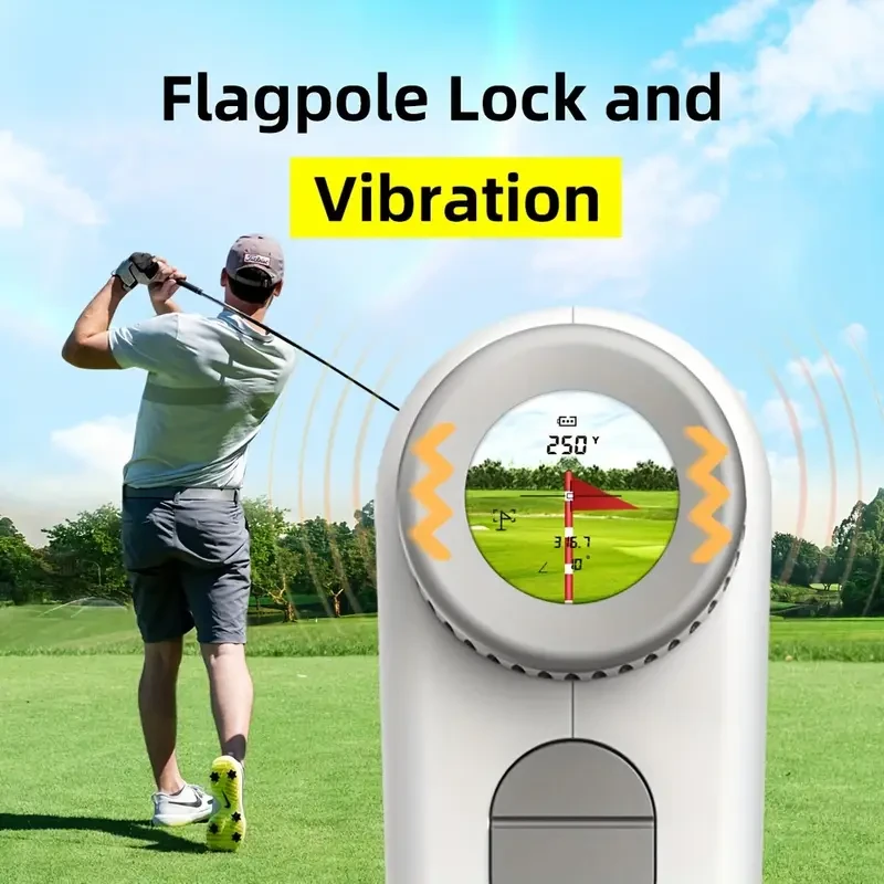The REVASRI 914.4meter Is a Rechargeable Golf Rangefinder
