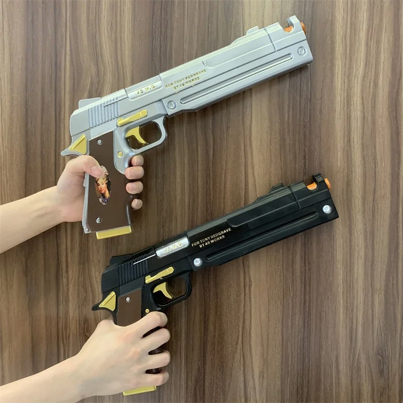 DMC Dante Gun Ebony Ivory White Revolvers