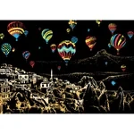 Handcrafted Nightscape Scratch Board