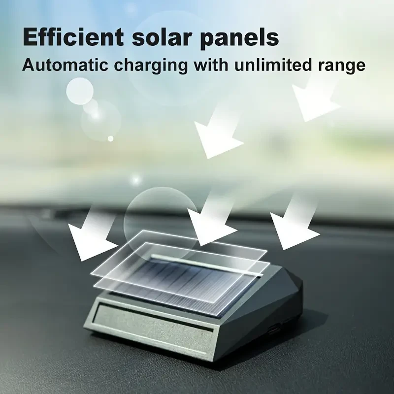 Solar-Powered Car Air Purifier with Automatic Parking Operation
