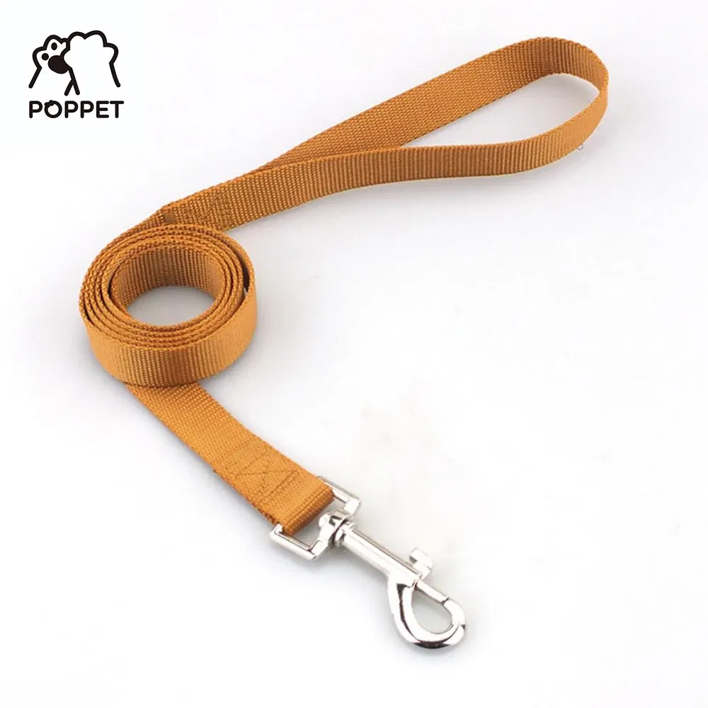 Color: GRAY, Size: M - Strong Durable Dog Training Leash Lightweight Soft Convertible Pet Traction