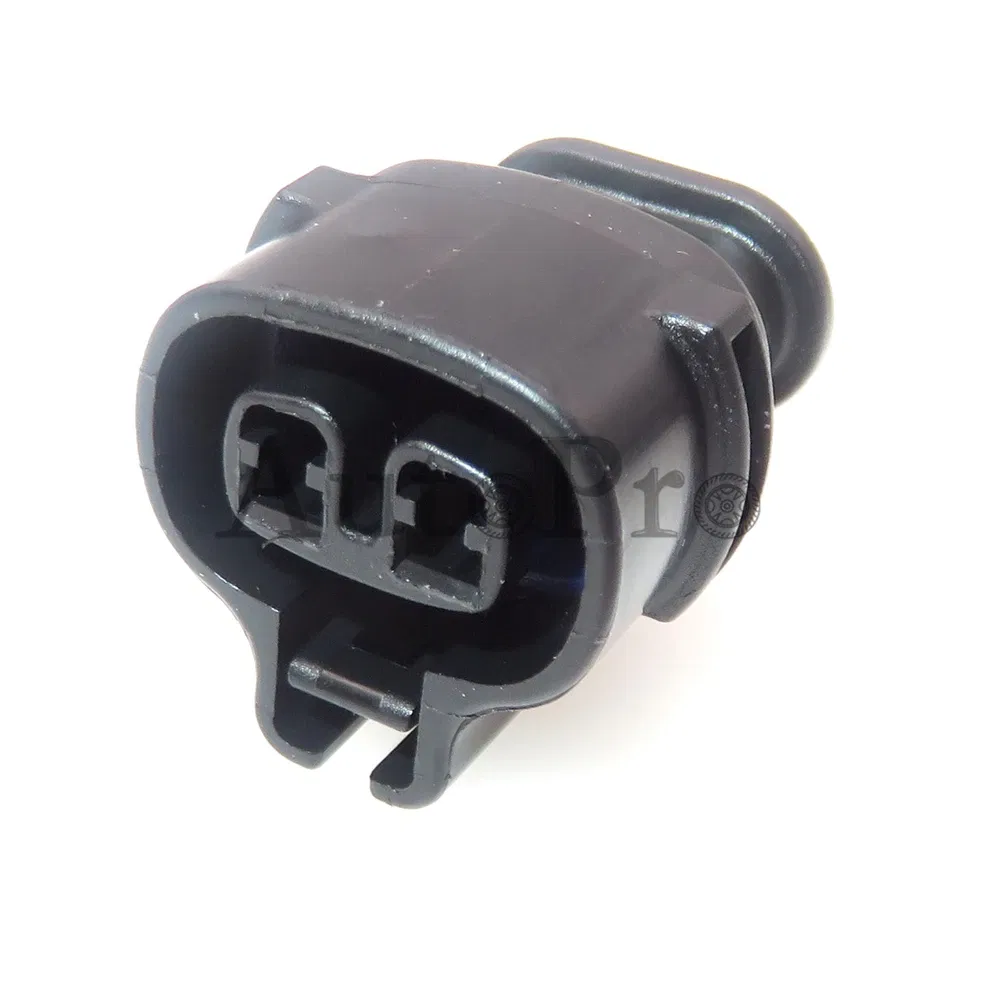 Color: WHITE - 1 Set 2 Hole MG640795-5 AC Assembly Car Wiper Spray Motor Sealed Wire Connectors Automobile Modification Socket