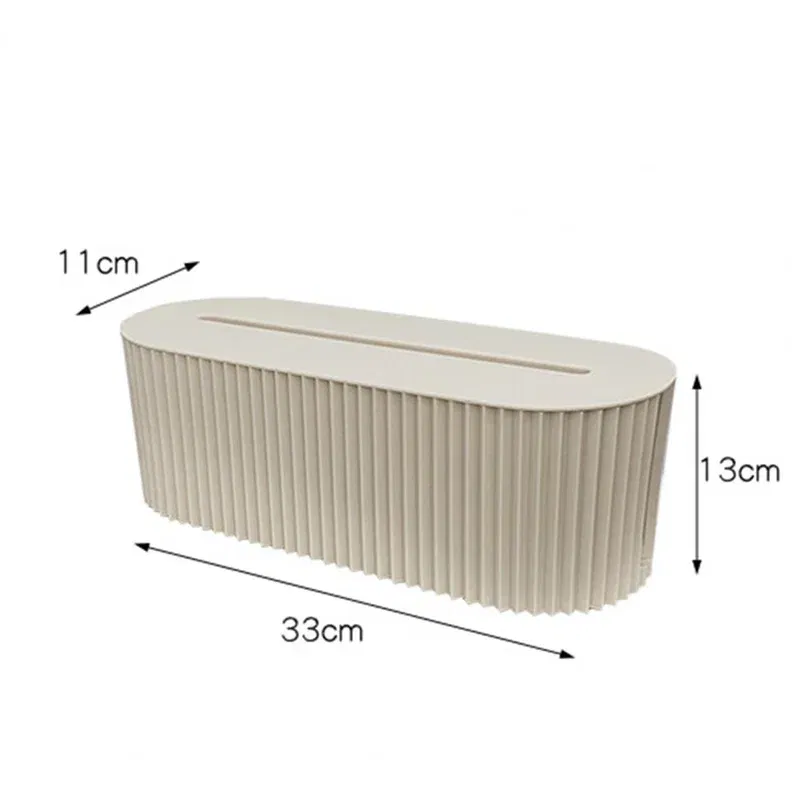 Color: light green - Nordic Plug Board Storage Box Cable Wire Organizer Case Socket Wireless WiFi Router Bracelet Desktop Data Line Plug Holder Shelf