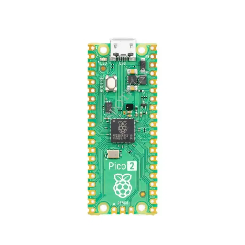Color: Blue - Raspberry Pi Pico 2 RP2350 Pico2 Optional Pico2W 2 W ARM Cortex-M33 And RISC-V Hazard3 520KByte 4MByte QSPI Flash
