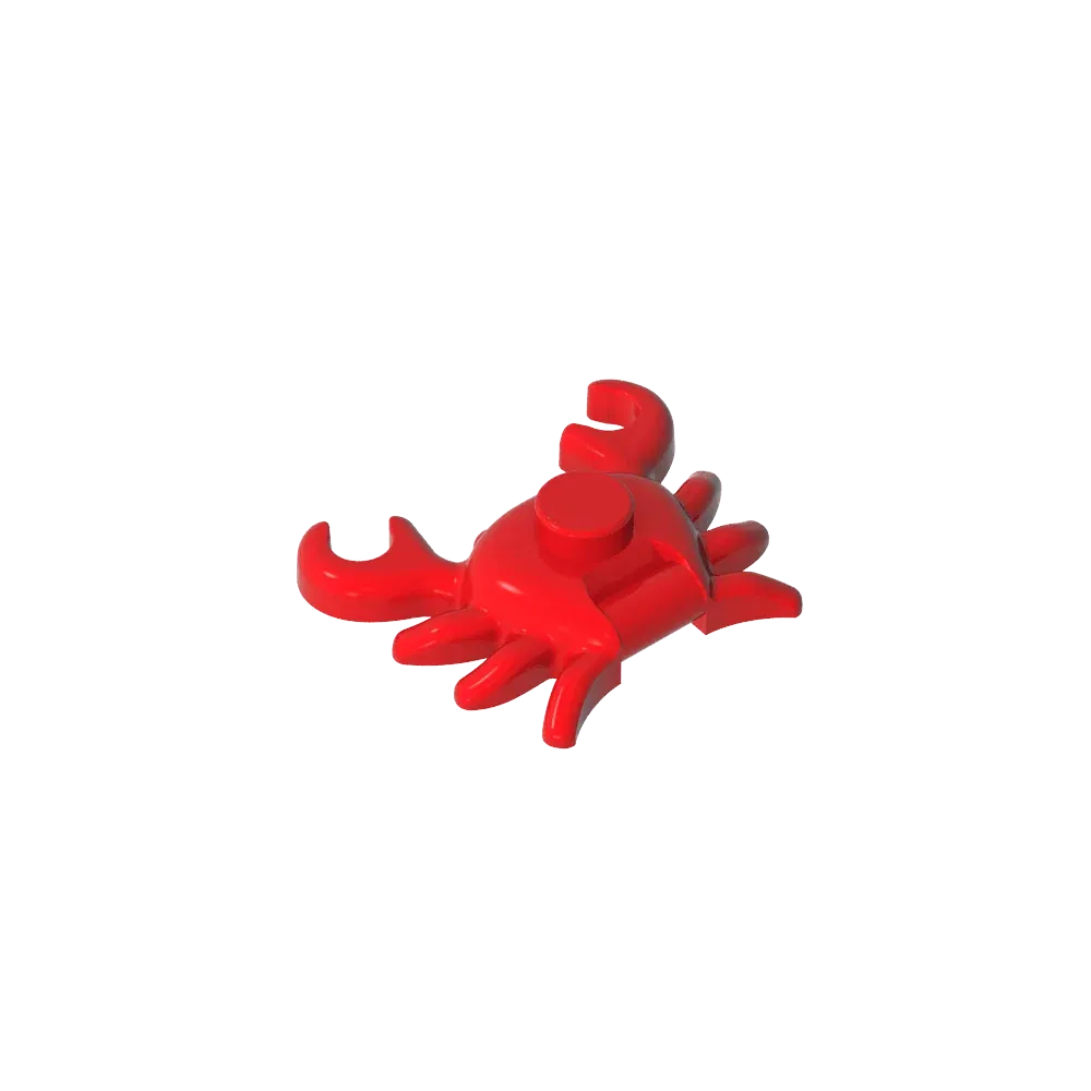 Color: GRAY - Gobricks GDS-2024 Animal, Crab compatible with lego 33121 Assembles Building Blocks children's toys