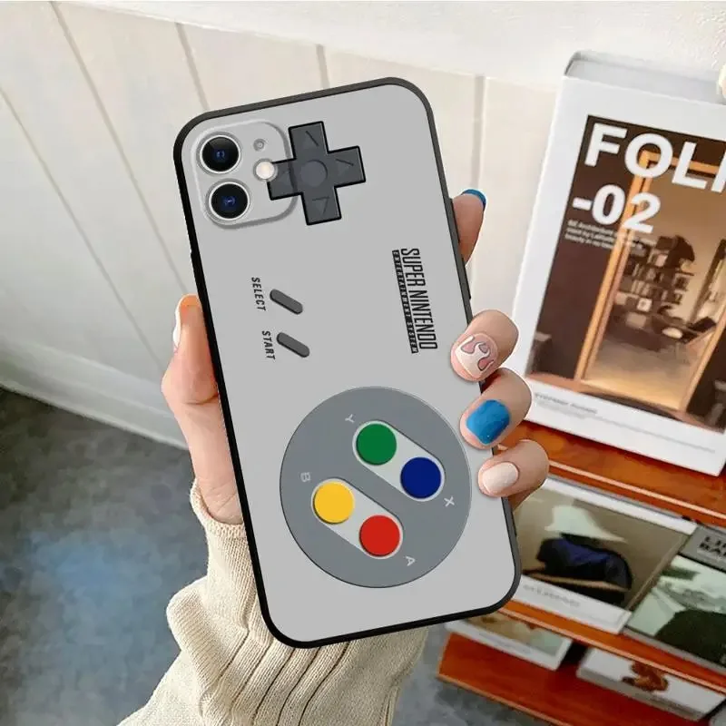 Color: GRAY, Material: PP - Retro Camera Games Phone Case For Samsung Galaxy S10 S20 S21 S22 S23 S24 FE Plus Ultra Note 20 Mobile Cover Shell