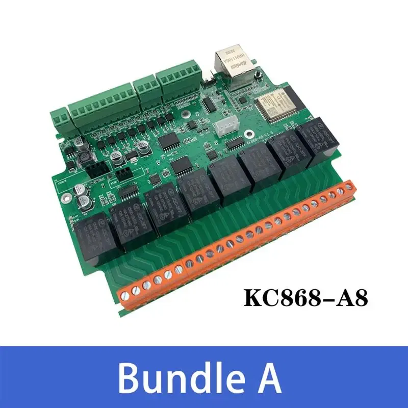 Bundle: Bundle2, Ships From: CHINA - New! Kincony A8 Smart Home Automation Module Controller WiFi Ethernet Relay ESP32 RF Remote Dimmer Switch MQTT TCP Web HTTP