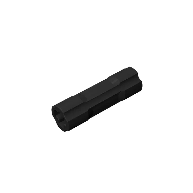Color: VIOLET/?«?—?…° - Gobricks GDS-1145  Technical, Axle Connector 3L compatible with lego 26287 children's toys Assembles Building Blocks Technical