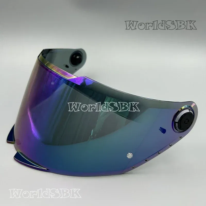 Color: Blue - MT Helmet Visor Shield for THUNDER 4 SV Sunscreen Capacete Windshield Uv Protection Motorcycle Replace Extra Lens MT-V-28B
