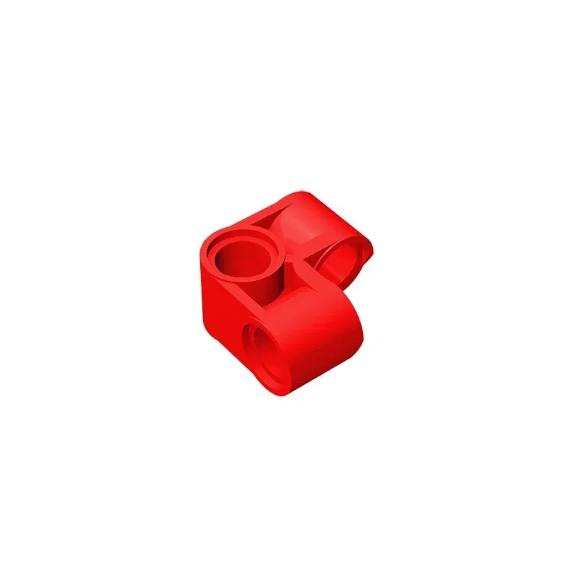 Color: WHITE, Ships From: CN - Gobricks GDS-993 Technical, Pin Connector Perpendicular 2 x 2 Bent compatible with lego 44809 pieces of children's DIY
