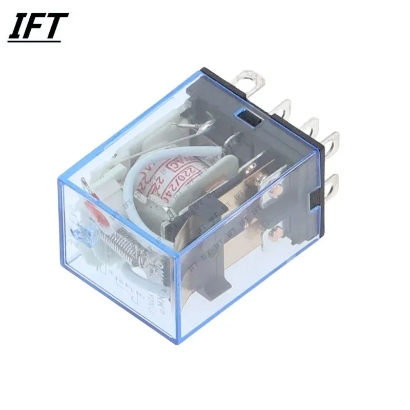 Size: Other - 1Pc LY2NJ HH62P HHC68A-2Z Electronic Micro Mini Electromagnetic Relay 10A 8PIN Coil DPDT DC12V,24V AC110V 220V Hot