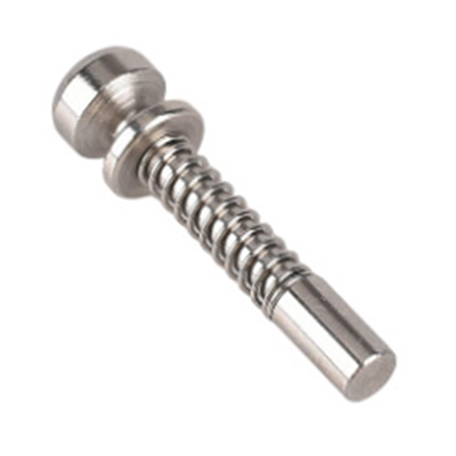 Color: Greyish Brown - Spring Loaded Latch Pin Durable Multifunctional Replacement Hardware Steel Plunger for Small Bed Window Screen Cabinet Supplies