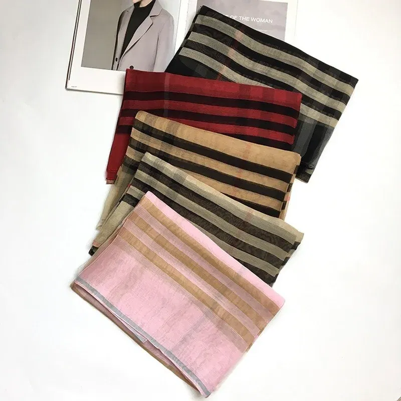 Color: Red - Silk&Wool Scarf For Women Four Seasons Scarf Big Size 84*190cm