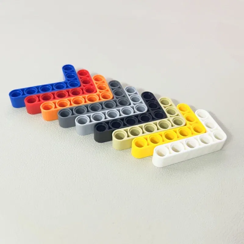 Color: Yellow - 32526 Modified Bent Thick L-Shape 3 x 5 Bricks Toys For MOC Buildings? Blocks High-tech Compatible Mechanical