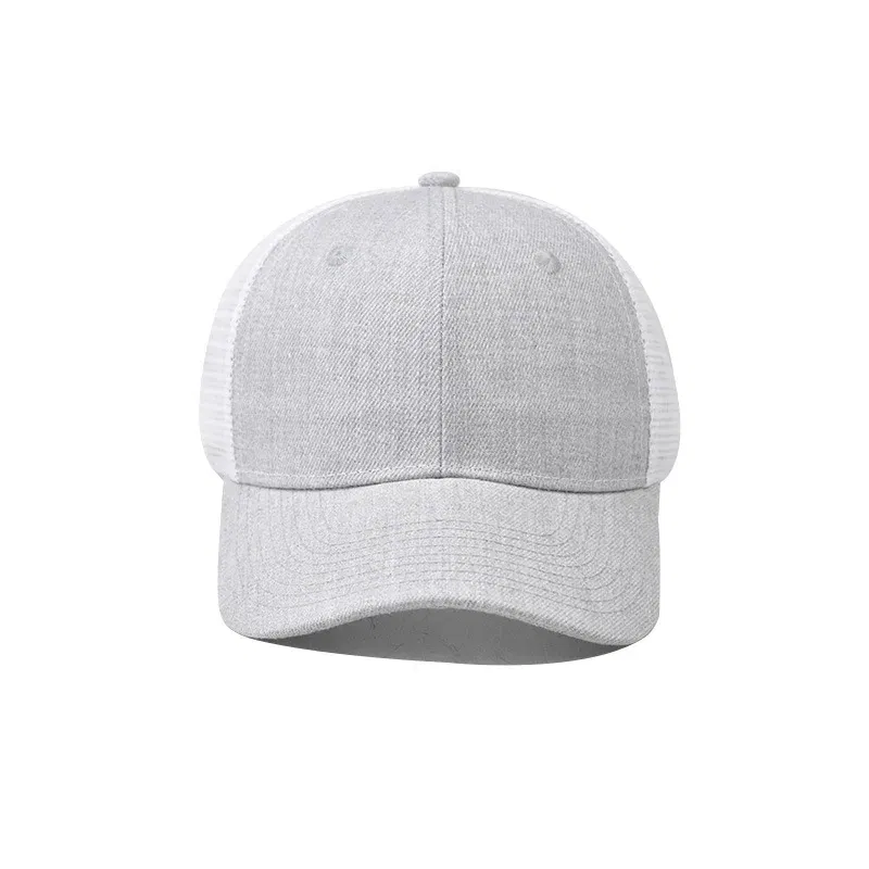 Color: Green, Size: Adjustable - Baseball Cap Adult Net cap Shallow Curved eaves Hat Unisex Summer hat Breathable hat shade Spring Autumn Cap Hip Hop Fitted Cap