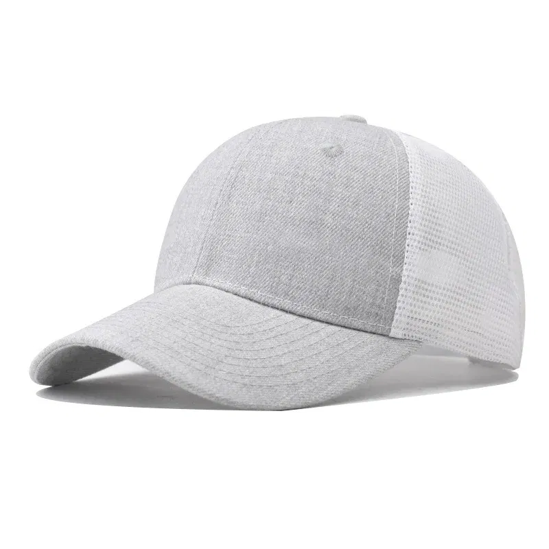 Color: Green, Size: Adjustable - Baseball Cap Adult Net cap Shallow Curved eaves Hat Unisex Summer hat Breathable hat shade Spring Autumn Cap Hip Hop Fitted Cap